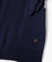 Pull sans manches en maille fantaisie fille - LuluCastagnette